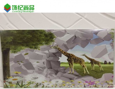 粵魯湘背景裝飾集成墻面 融合南北風格的藝術與實用結合